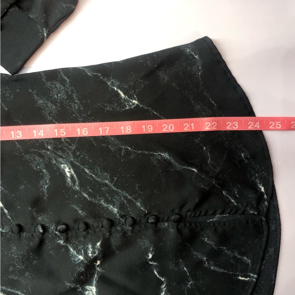 Express  🅝🅦🅞🅣 Black Marble Desing Size XXS - Picture 7 of 8